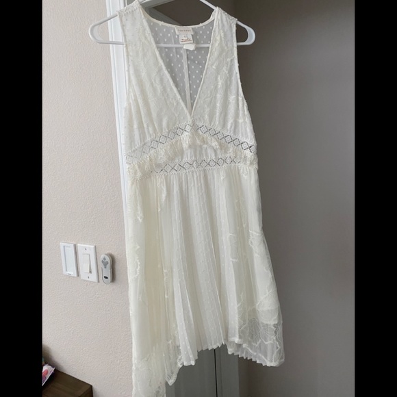 Babette Lace Inset Party Dress from Anthropology. - Picture 1 of 8